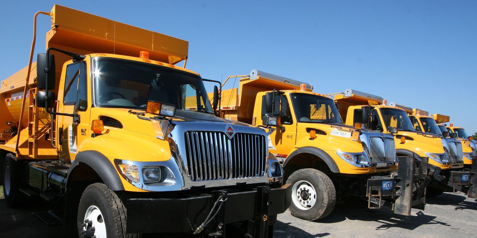 EcoFleet vehicles staged and ready for dispatch